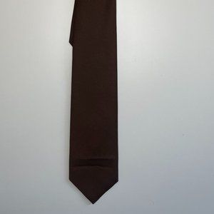 Formal Chocolate Brown Necktie for Men